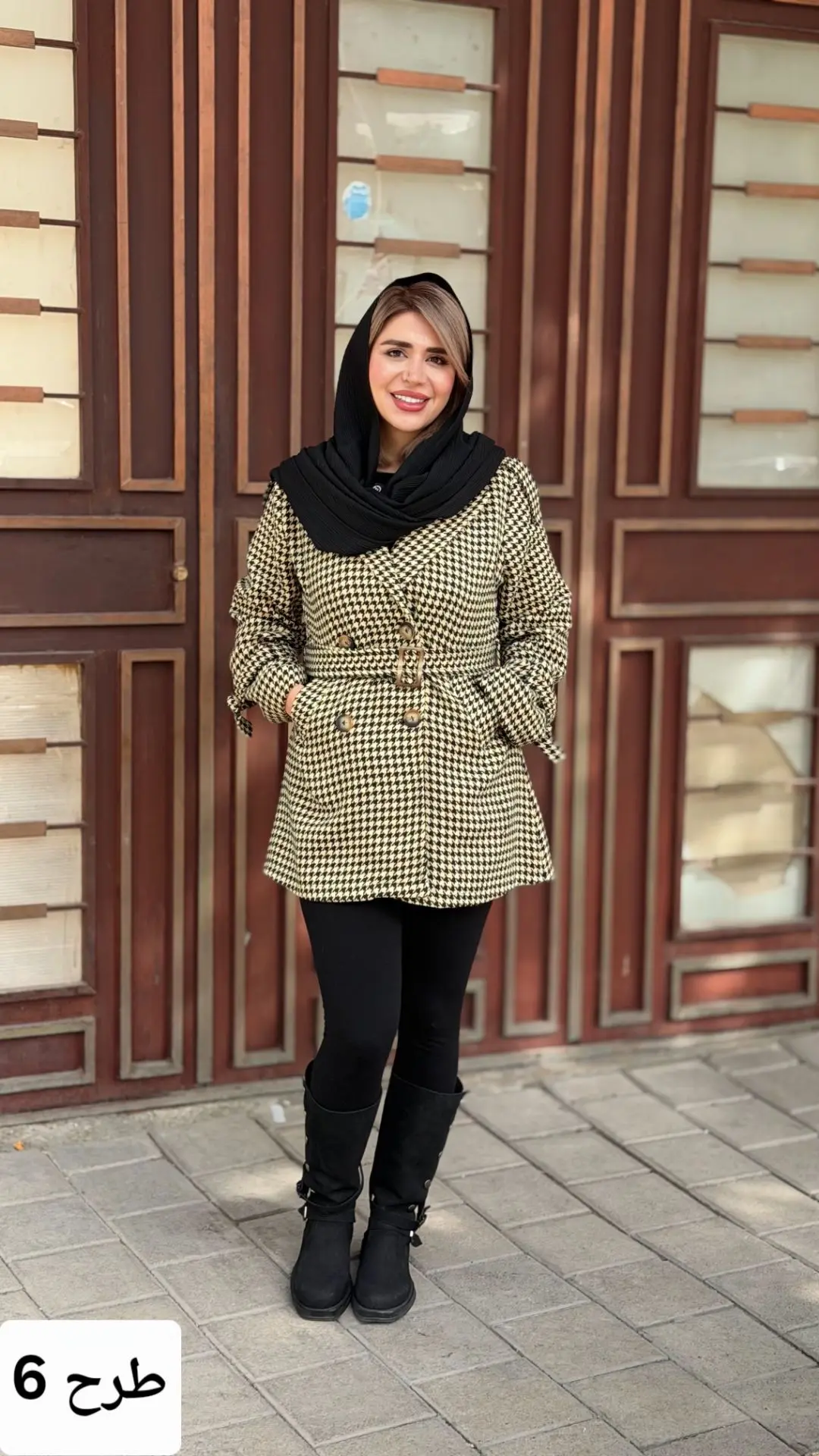 پالتو چهارخونه 4دکمه_شعبه دوم
